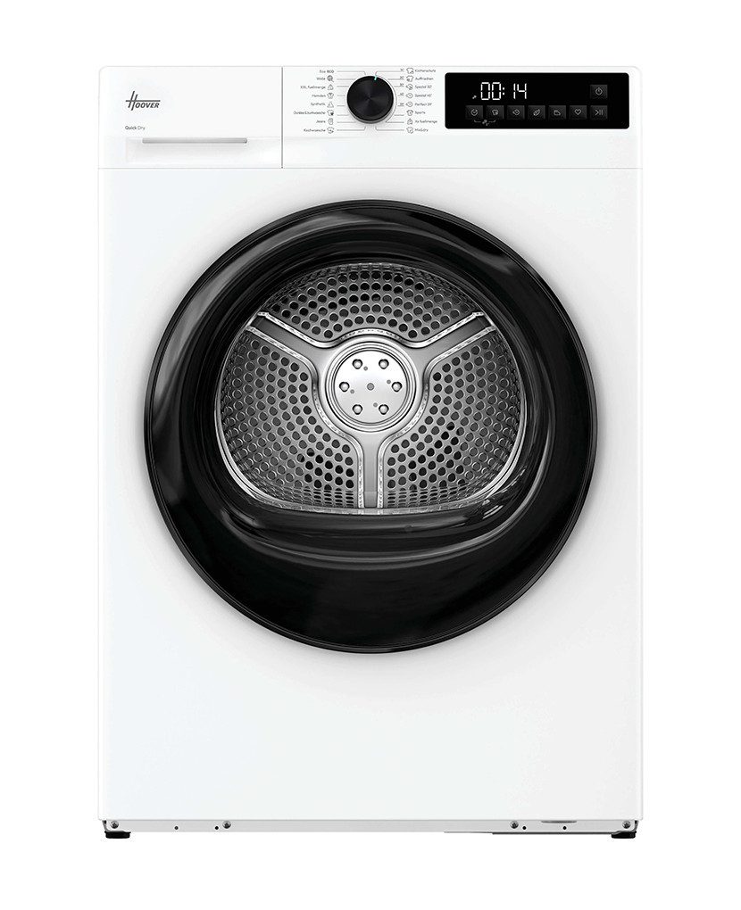 Hoover Wärmepumpentrockner H/PRODRY 300 HPGDL 8N2B-84, Trocknen nach Maß & Memo-Funktion