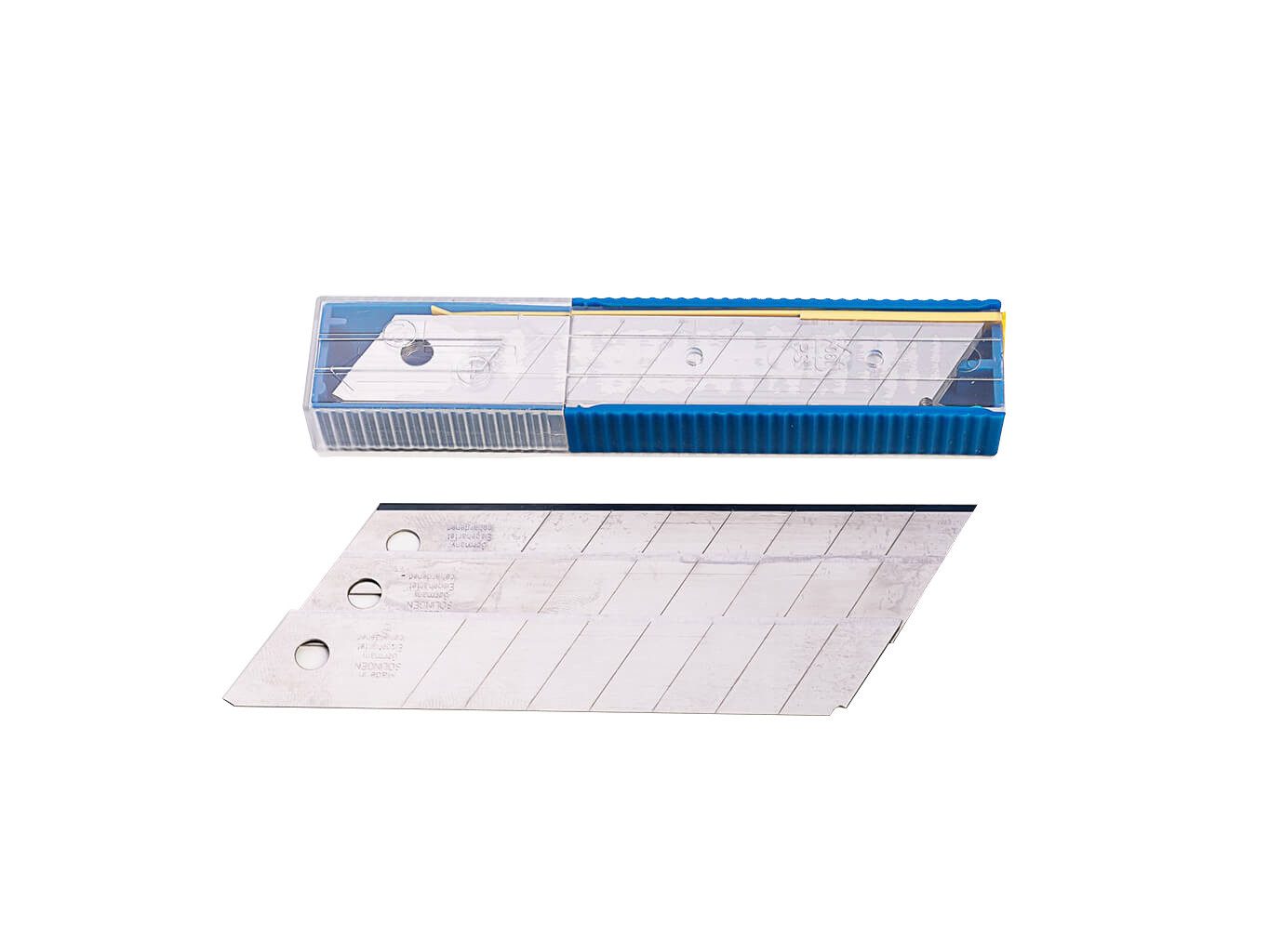 ASKON Cuttermesser-Klinge Abbrechklinge (Packung, 10-St), 25 mm, 10 Stück