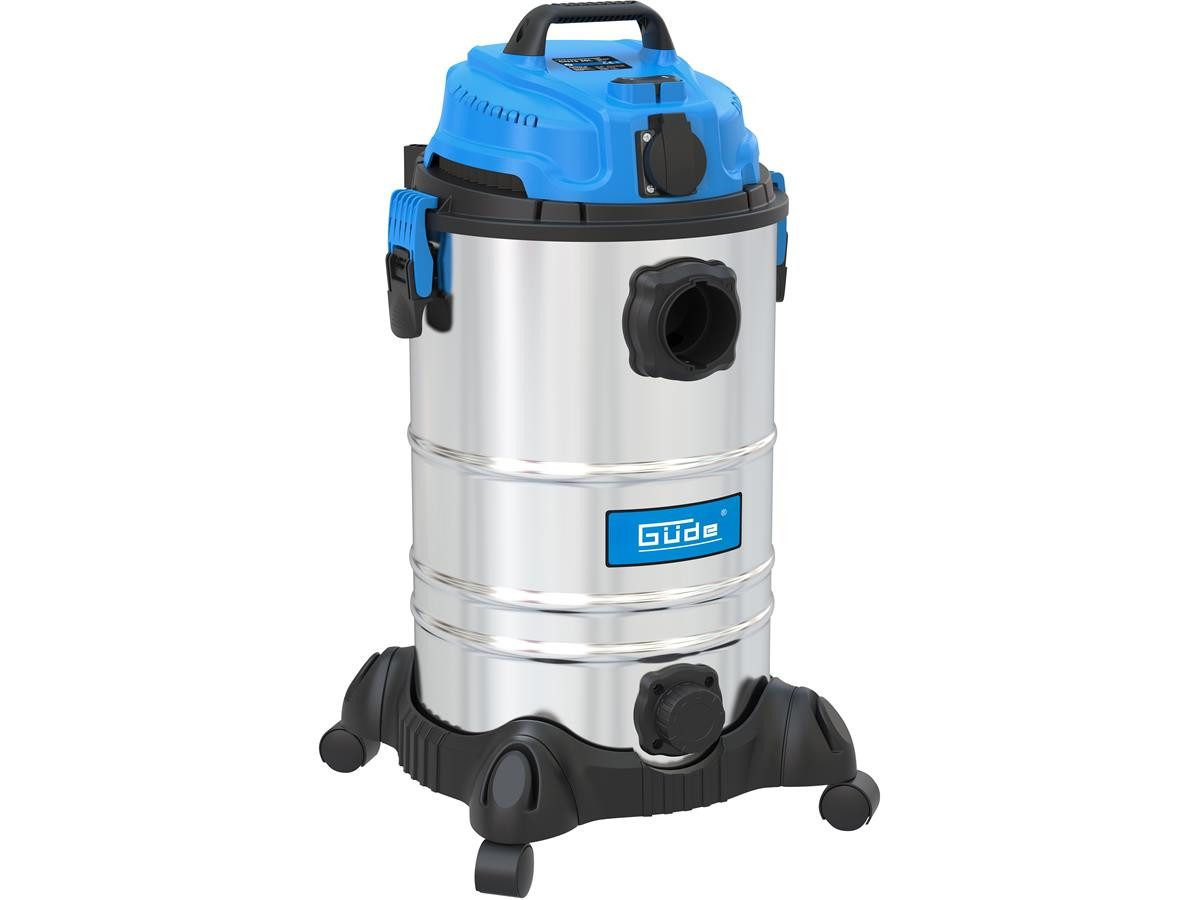Güde Nass-Trocken-Sauger GNTS 30L, 1600 W, mit Beutel, 1600 W, 190 mbar, 30 L Edelstahlbehälter