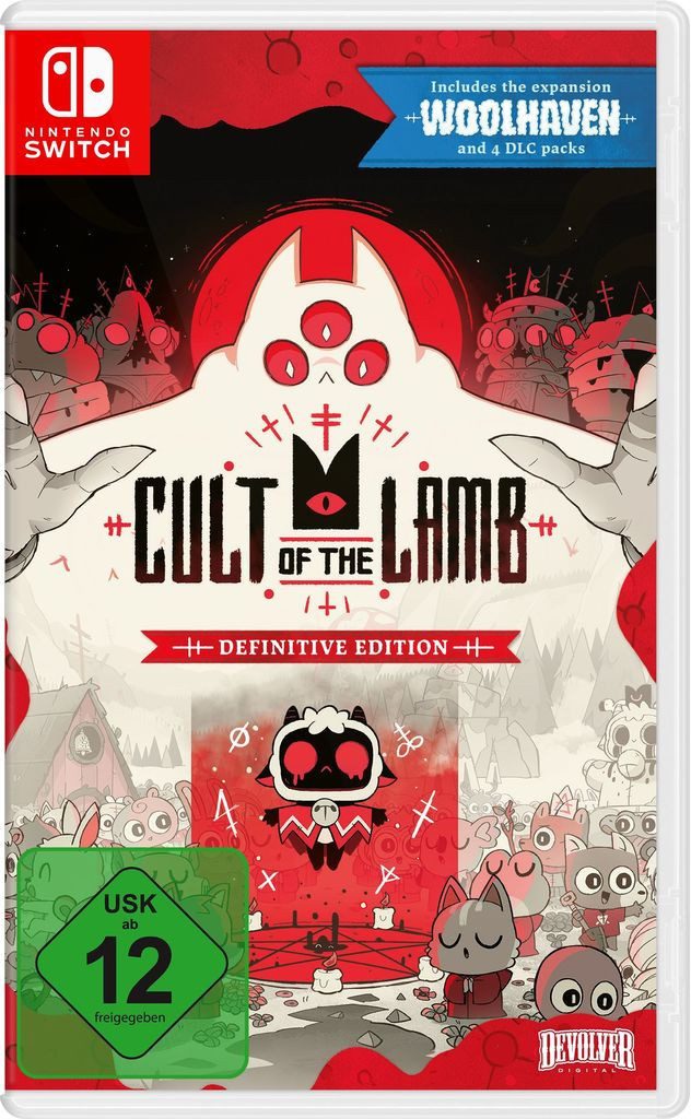 Cult of the Lamb Definitive Edition (Softwarekarte), Nintendo Switch