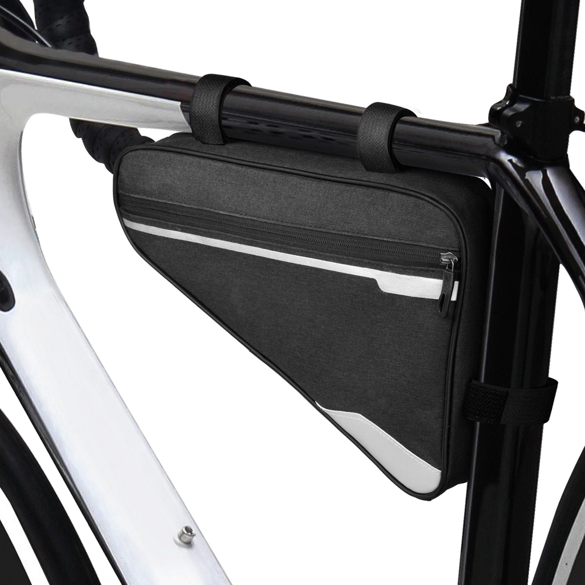 kwmobile Fahrradtasche Fahrradtasche für Rahmen (1-tlg), Rahmentasche Fahrrad Tasche - Zubehör
