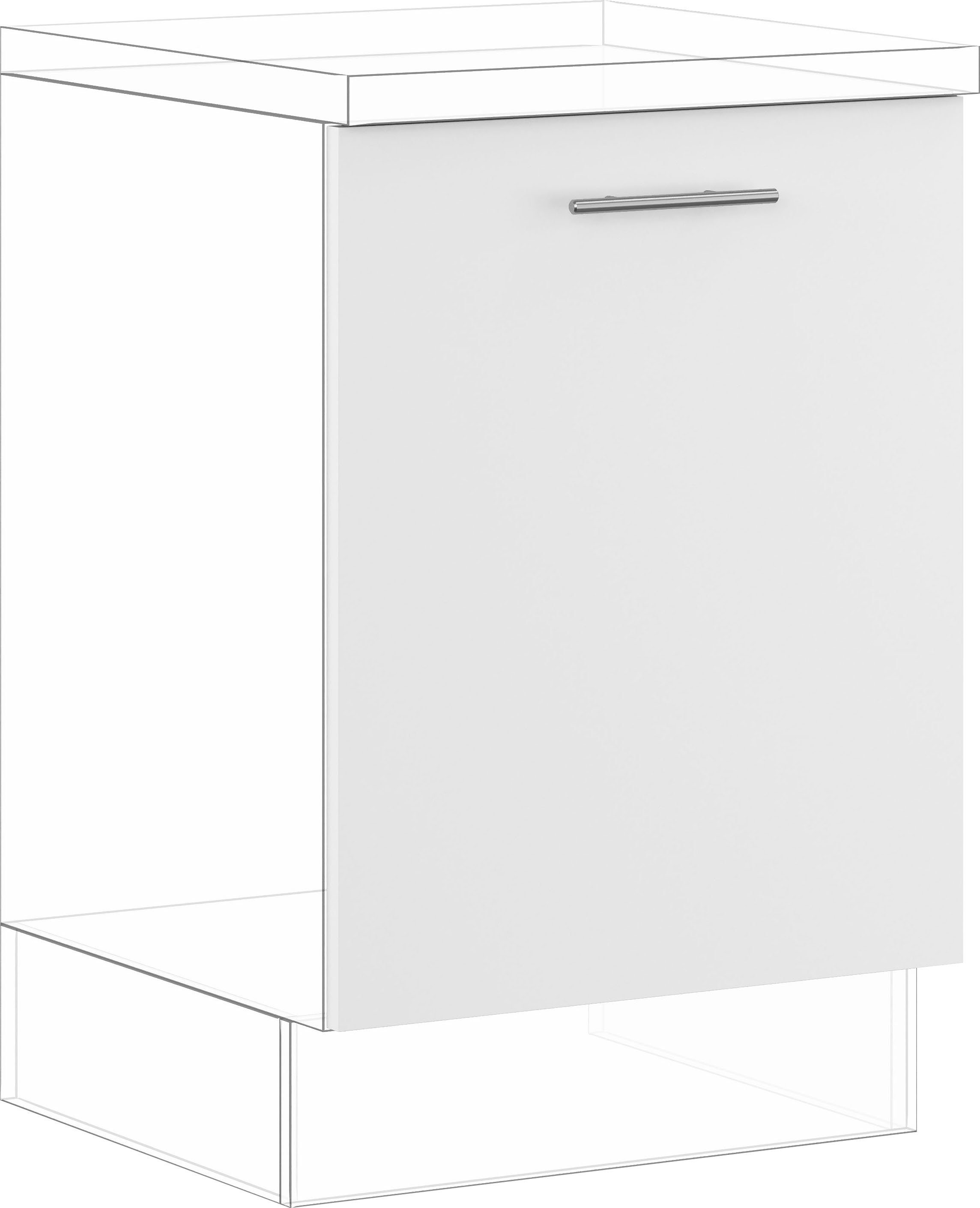 IMPULS KÜCHEN Türfront "Valencia", Breite/Höhe: 60/71,7 cm, für einen vollintegrierten Geschirrspüler