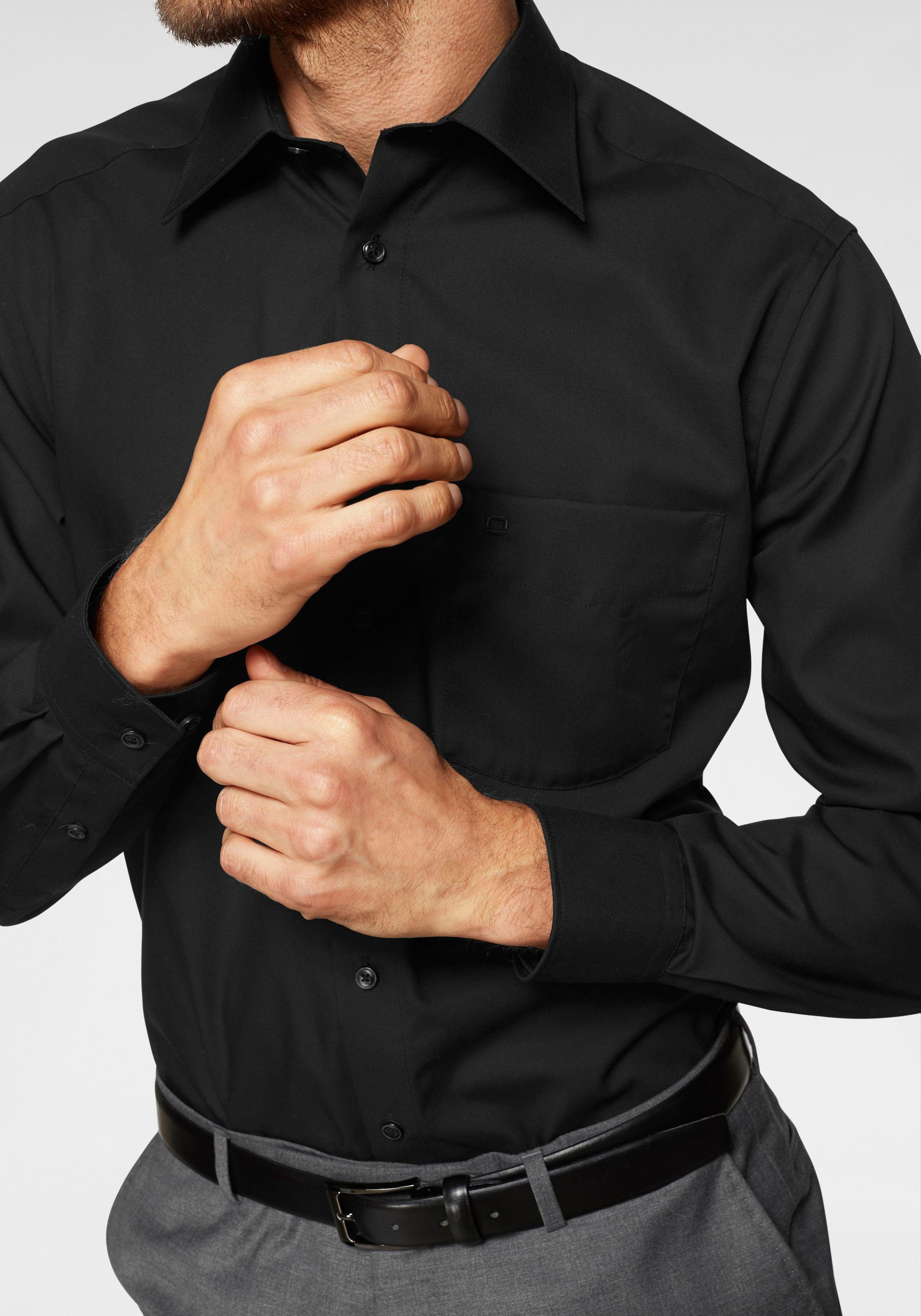 OLYMP Businesshemd Luxor comfort fit Mit Brusttasche, bügelfrei