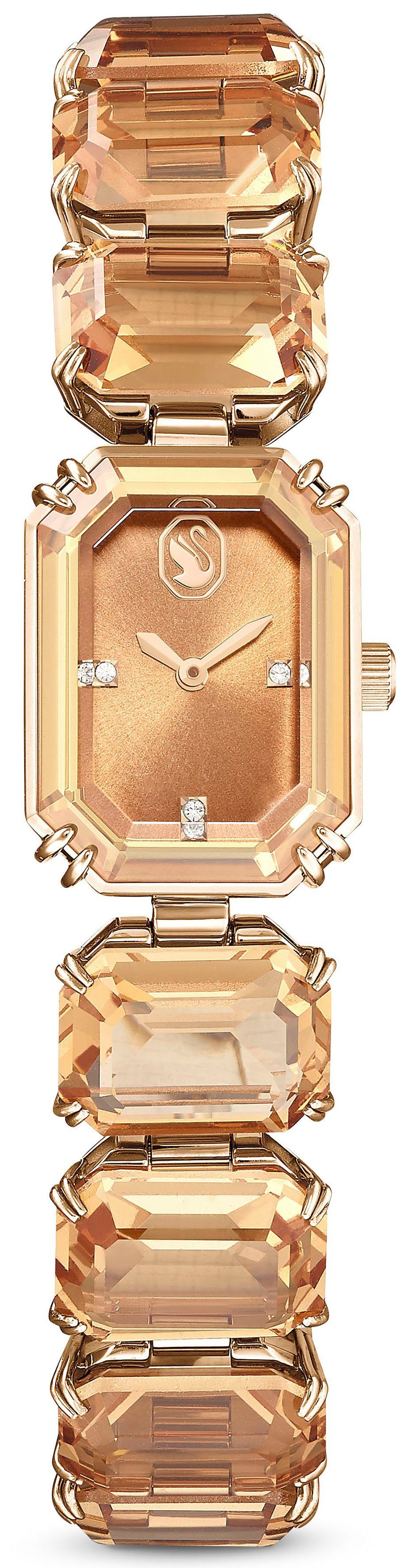 Swarovski Quarzuhr MILLENIA, 5630831, Armbanduhr, Damenuhr, Swarovski-Kristalle, Swiss Made