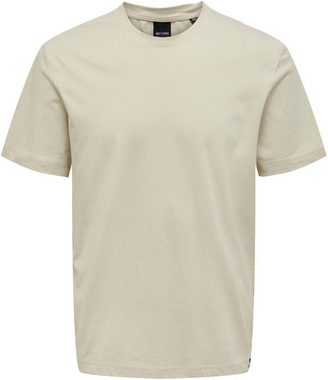 ONLY & SONS Rundhalsshirt ONSMAX LIFE SS STITCH TEE NOOS