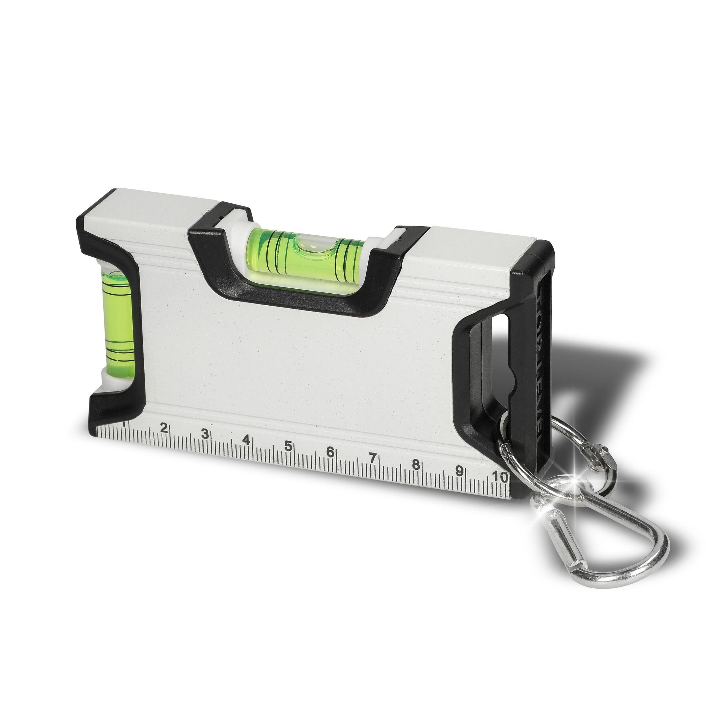 elasto Wasserwaage Magnetische Mini Wasserwaage 10,5 cm mit Karabiner günstig online kaufen