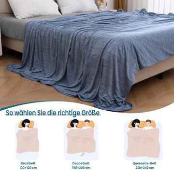 Wohndecke, Woltu, Kühldecke 2 in 1 Sommerdecke Arc-Chill Q-Max > 0,45, Leicht