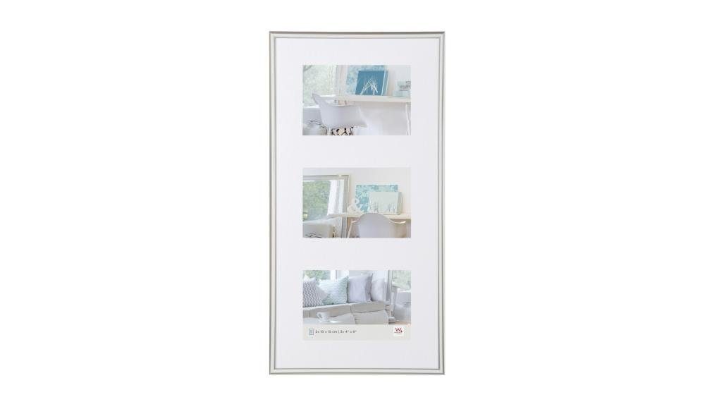 Walther Bilderrahmen Kunststoffrahmen KV315S New Lifestyle Galerie 3x 1