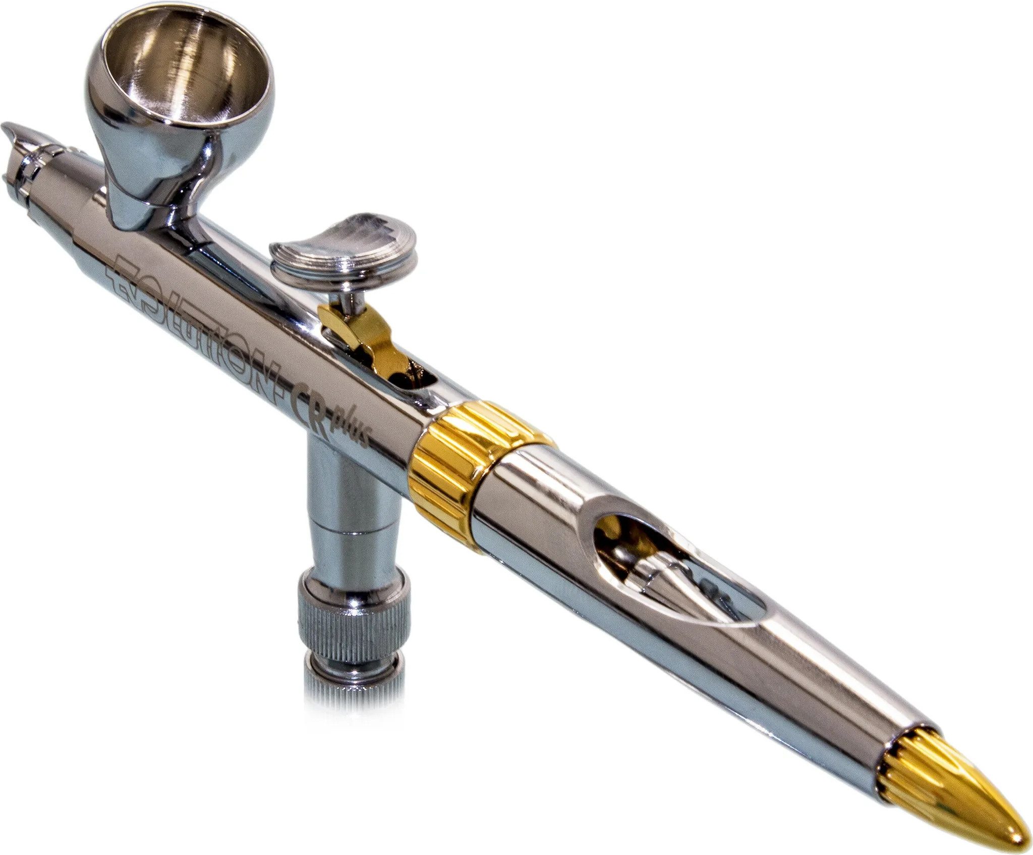 Harder & Steenbeck Airbrushpistole Evolution CRplus Two in One, Two-in-one Airbrush, 0,28/0,45 mm Düsen