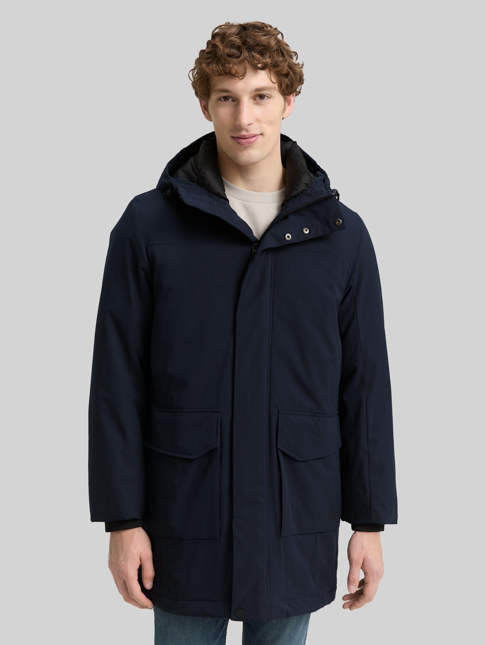 TOM TAILOR Denim Wintermantel Jacken Parka mit wasserabweisender Funktion