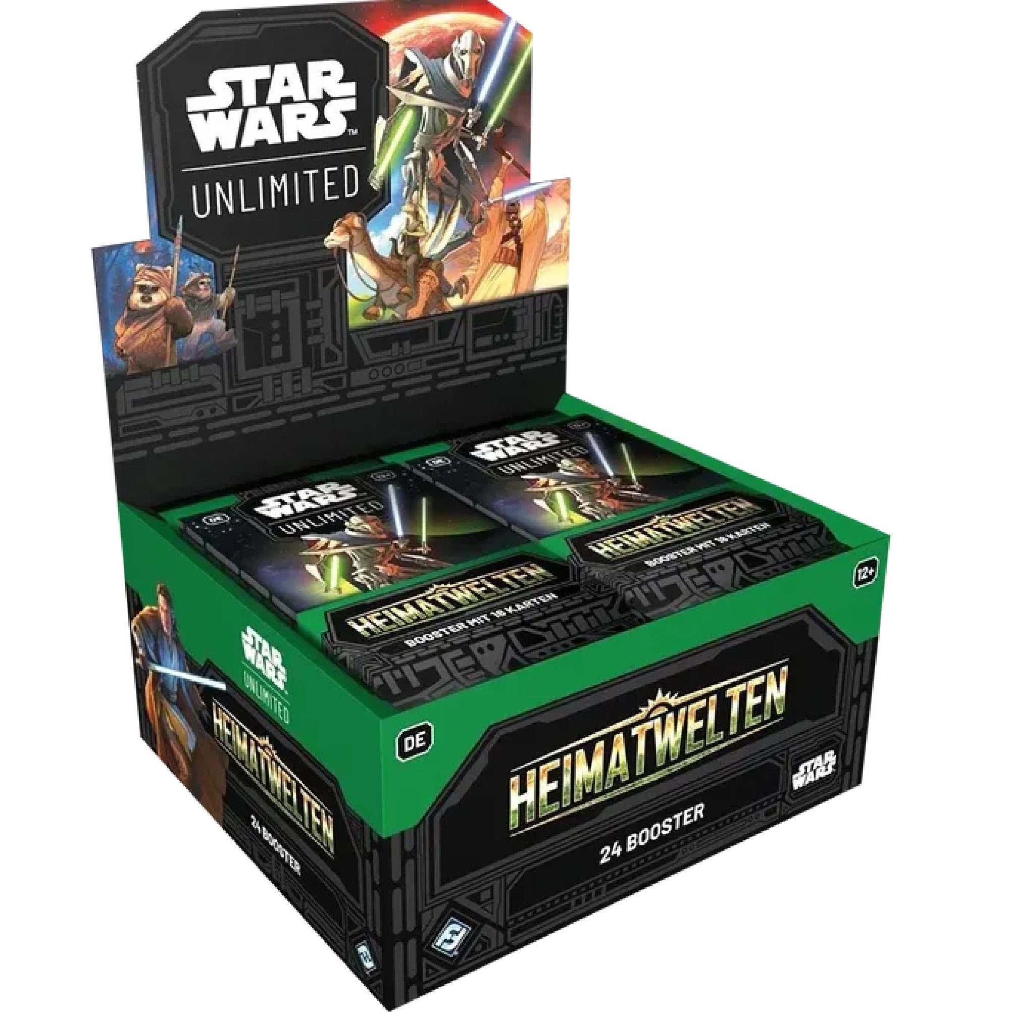 Fantasy Flight Games Sammelkarte SWU Heimatwelten BoosterDisplay 24 Booster deutsch