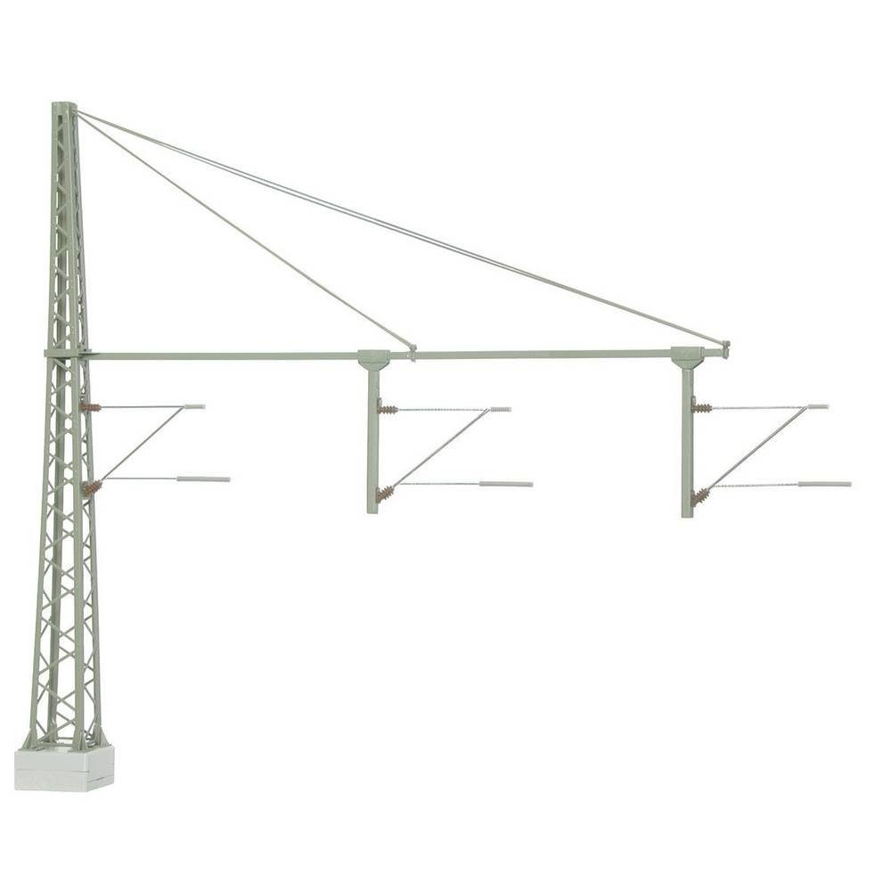 Modelleisenbahn-Set N Rohrausleger über Gleise