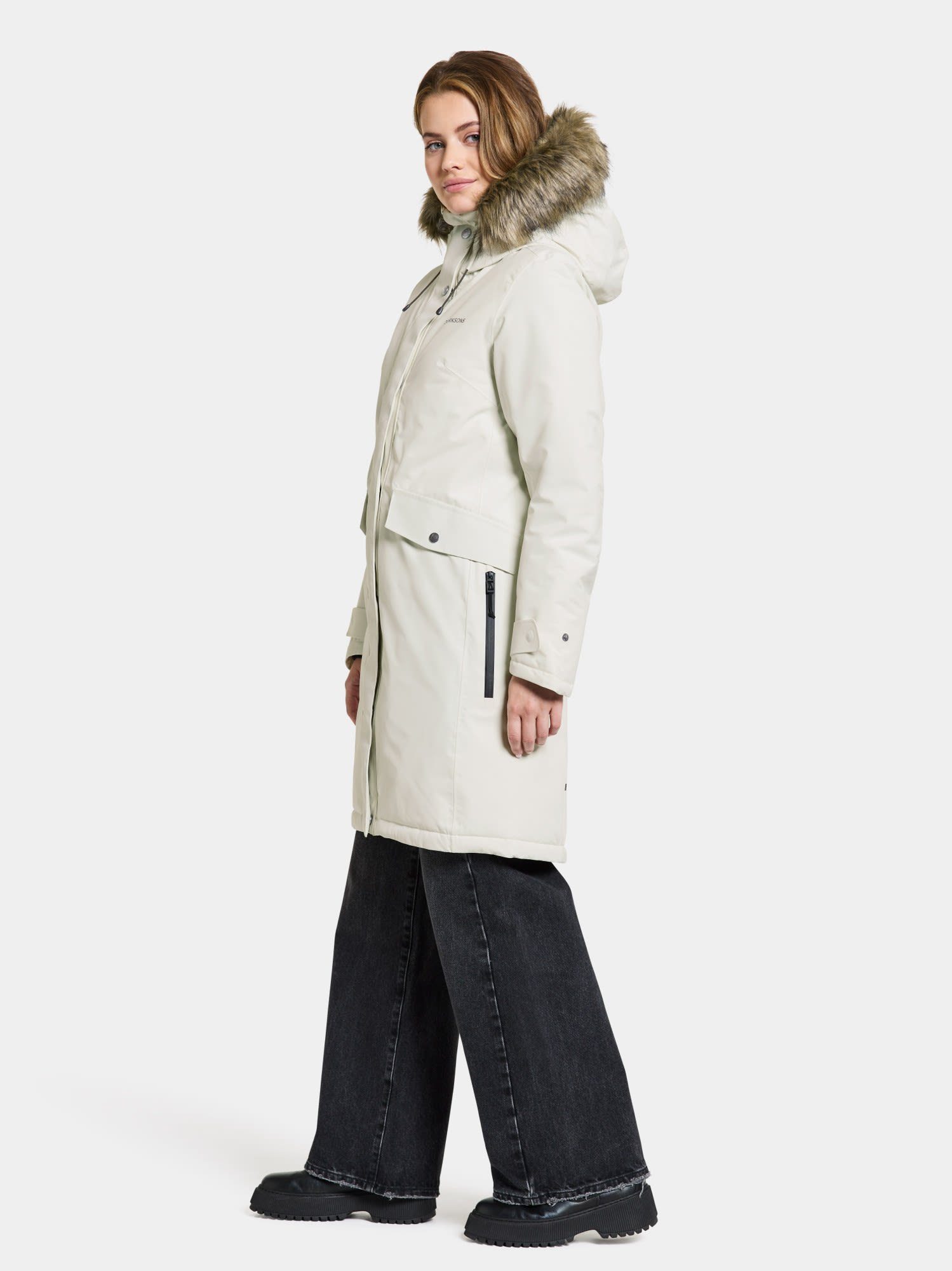 Damen W Parka Parka Foam Parka 3 Erika Didriksons White Didriksons