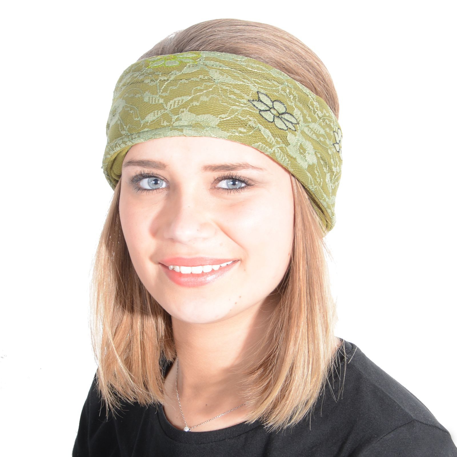 Ohrenwärmer 2in1 Damen Tube Stirnband Ohrenwärmer Kragen Neckwarmer