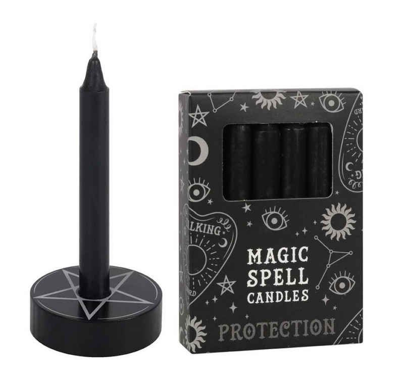 MystiCalls Kerzenhalter Spell Candler Halter "Pentagram" - Wunschkerzen, Hexe, Black Magic, Witchcraft