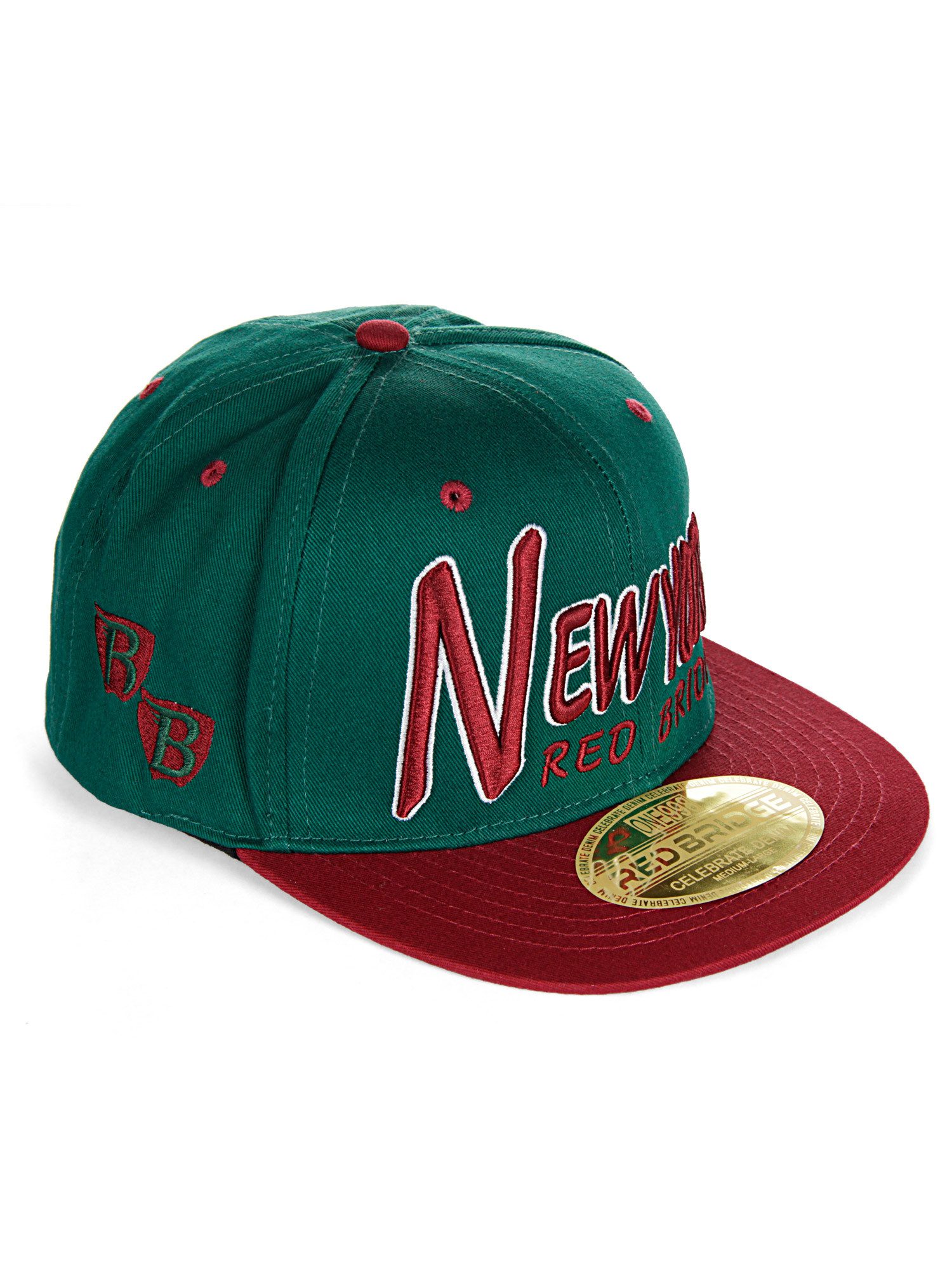 RedBridge Snapback Cap „New York“ – 3D-Stickerei, Verstellbar