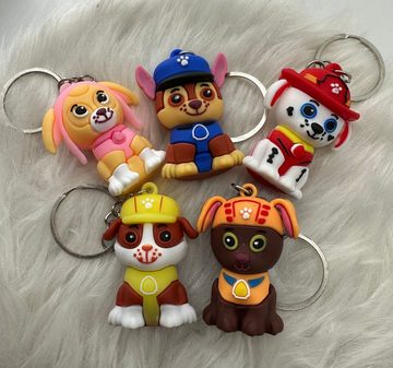 soma Schlüsselanhänger Schlüsselanhänger Kinder Mini Paw Patrol Zuma orange, Schlüsselanhänger Haustierschlüsselanhänger Geschenk Hund Frau Herren