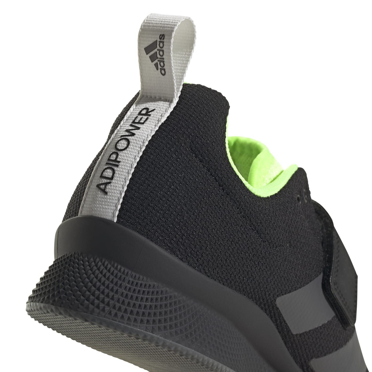 adidas Performance Adipower II (Gewichtheberschuh) schwarz/grün Herren Fitn günstig online kaufen
