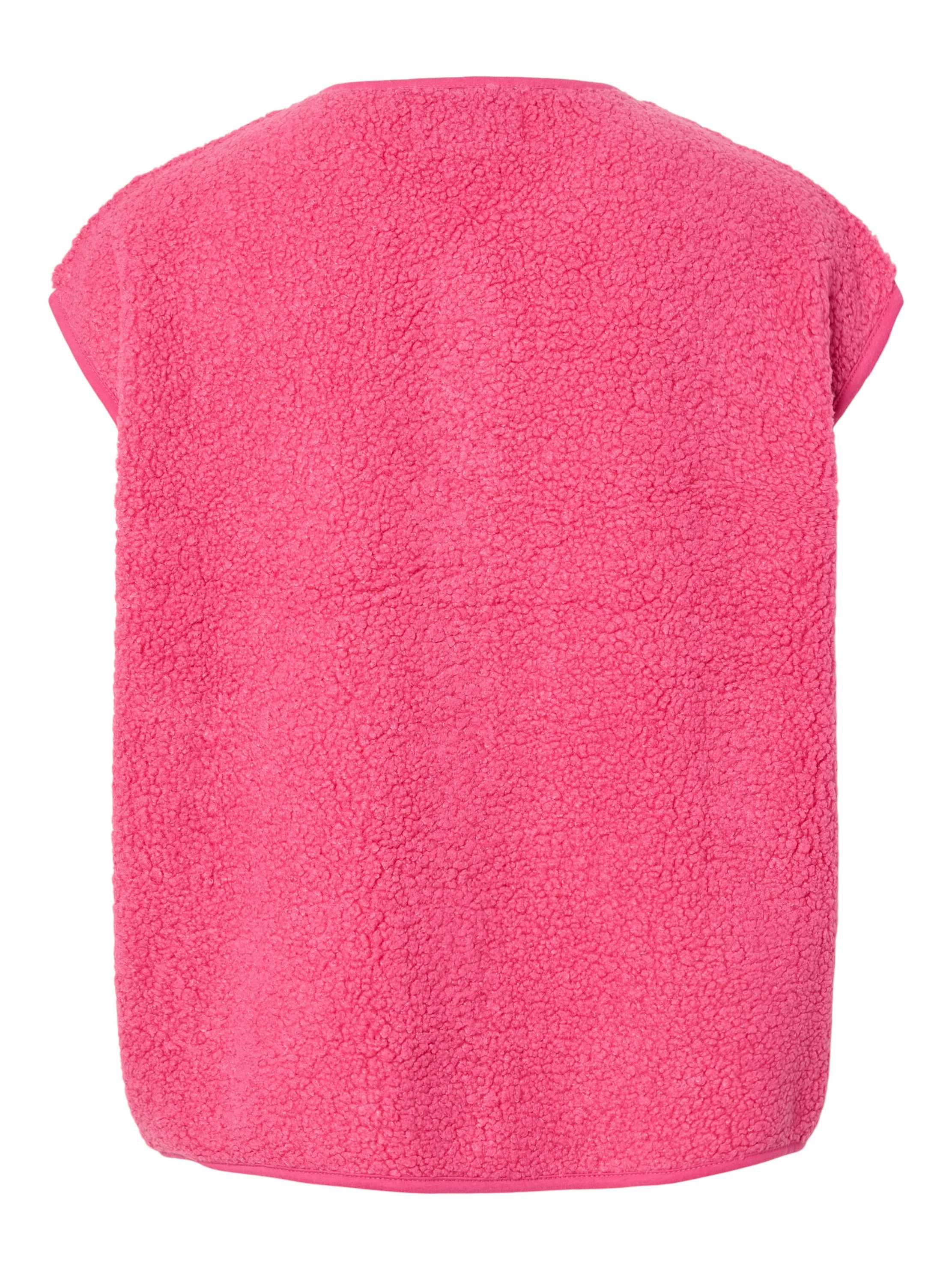 pieces Plüschweste PCKATTY TEDDY VEST NOOS BC Kunstfaser