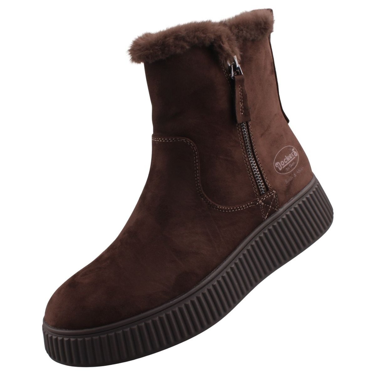 Dockers by Gerli 55KJ303-770300 Stiefelette Damen-Boot mit weichem Schaftbesatz
