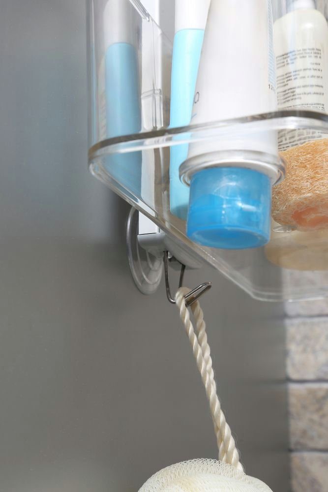 Kreher Duschregal N34 mit 2 Körben aus Kunststoff, Rostfrei, Abwaschbar und günstig online kaufen