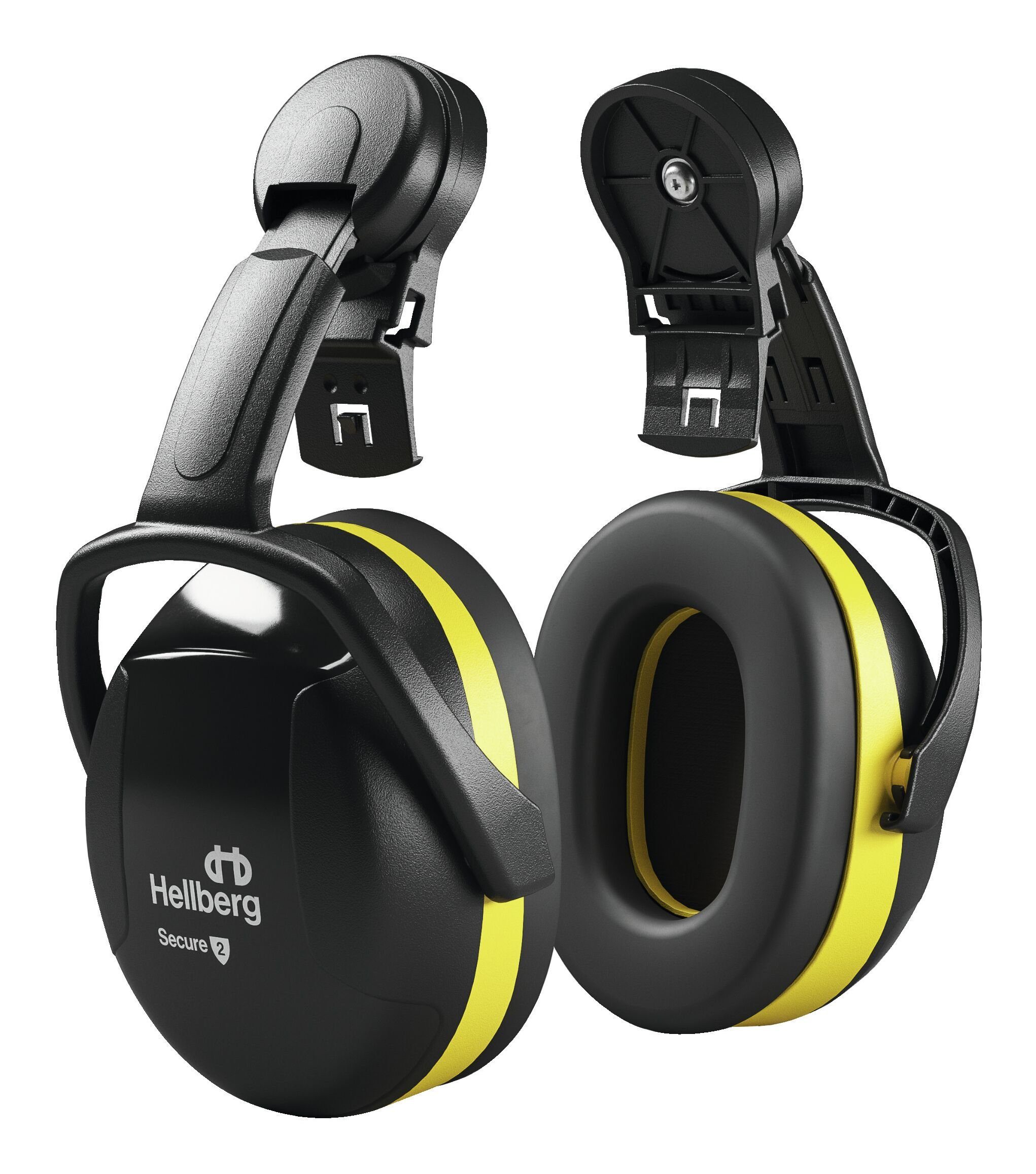 Hellberg Kapselgehörschutz, Secure 2 Helmmontage