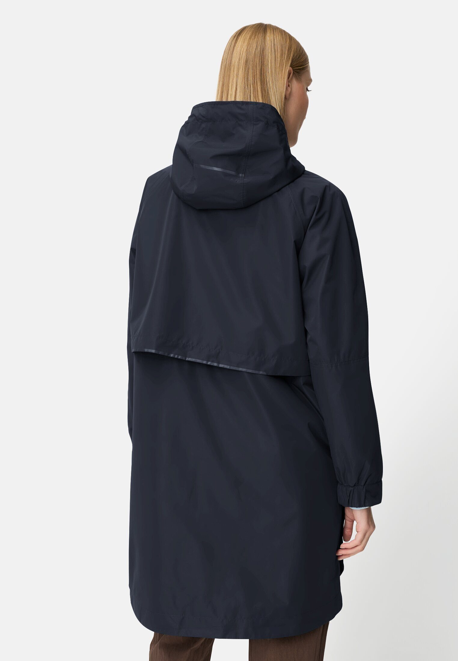 camel active Funktionsmantel Mantel mit Innentaschen Langarm Kapuze Kapuze günstig online kaufen