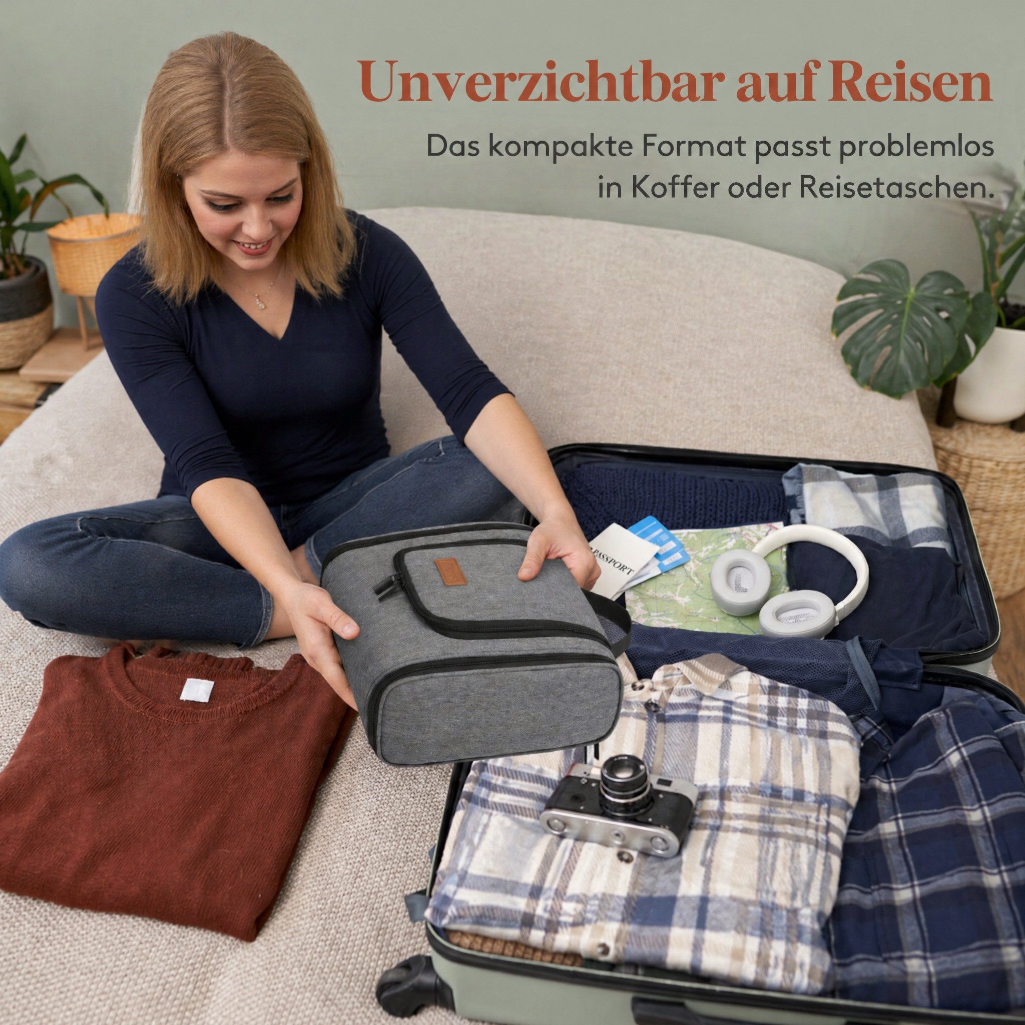 Lifewit Kulturbeutel Aufhängbarer wasserdichter Kulturbeutel mit Fächern für Reise & Bad.