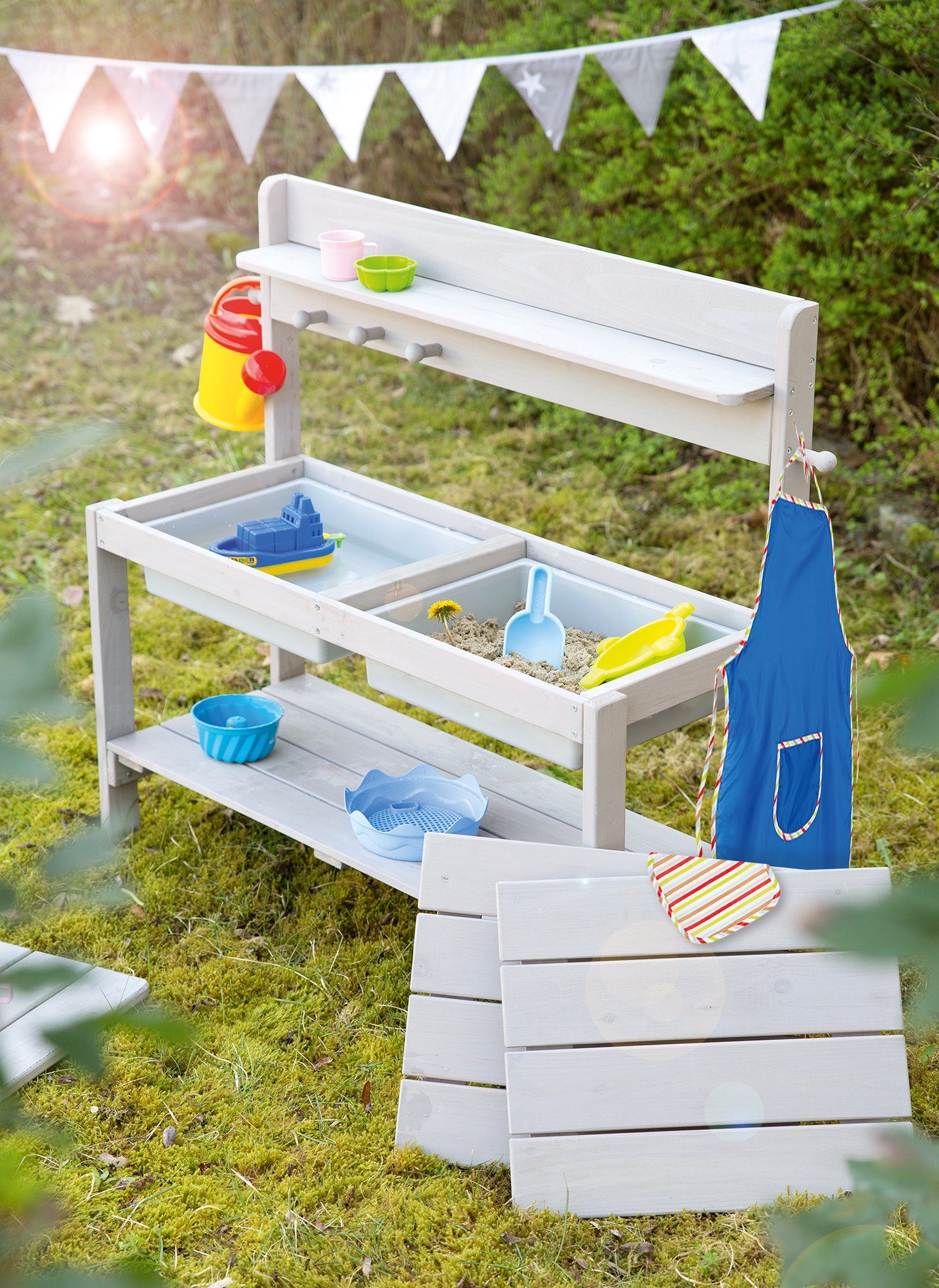 roba® Outdoor-Spielküche FUN Massivholz, Matschküche mit günstig online kaufen