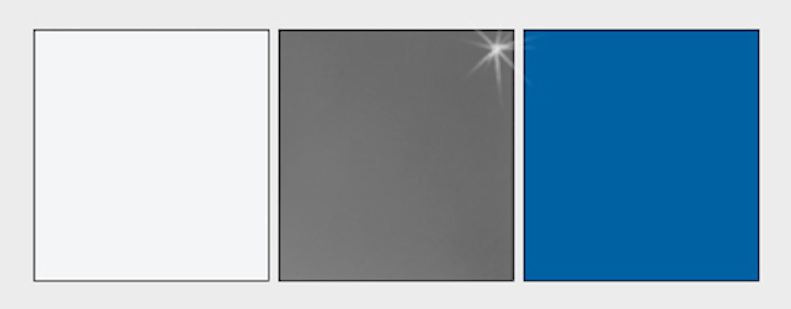 Feldmann-Wohnen Korpus Griffe & Guliver Frontfarbe Eckschrank wählbar weiß glänzend der Farbe Schubkasten (Guliver) grau 1 87cm