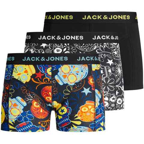 Jack & Jones Junior Trunk JACSUGAR SKULL TRUNKS 3 PACK NOOS JNR (Packung, 3-St)