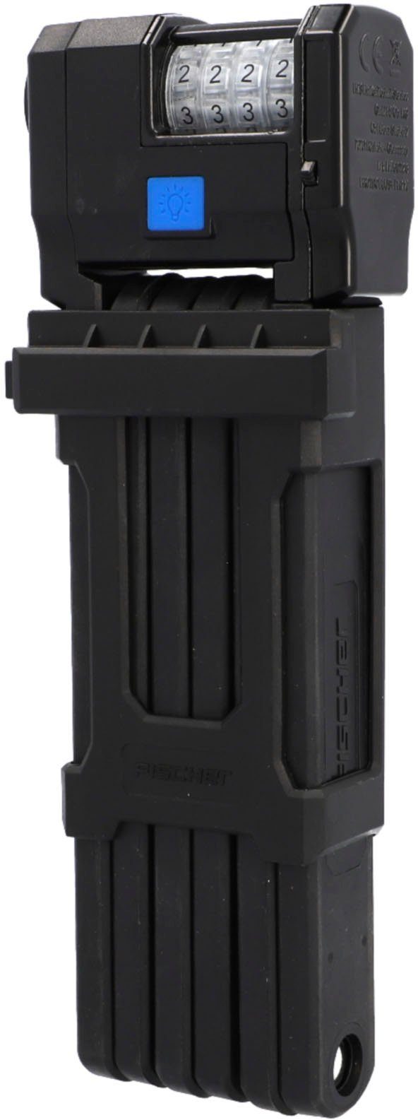 FISCHER Falt-Fahrradschloss PROTEC PLUS+ FN110