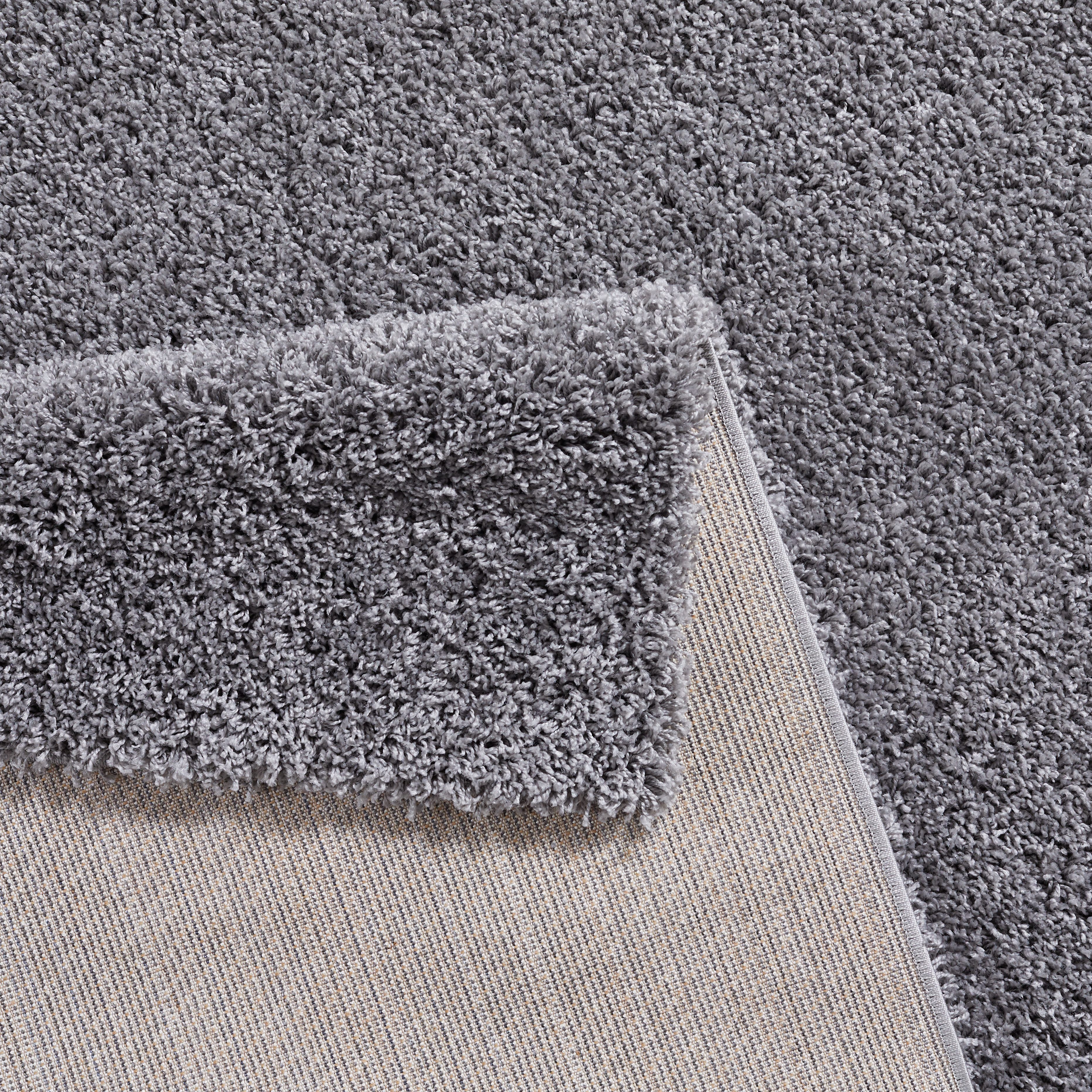 OTTO home Hochflor-Teppich Viva Shaggy, in Standard- und Premium-Qualität, 30 mm oder 45 mm Höhe, rechteckig, Uni Farben, einfarbig, weich, kuschelig, Läufer, K – Bild 4 von 5