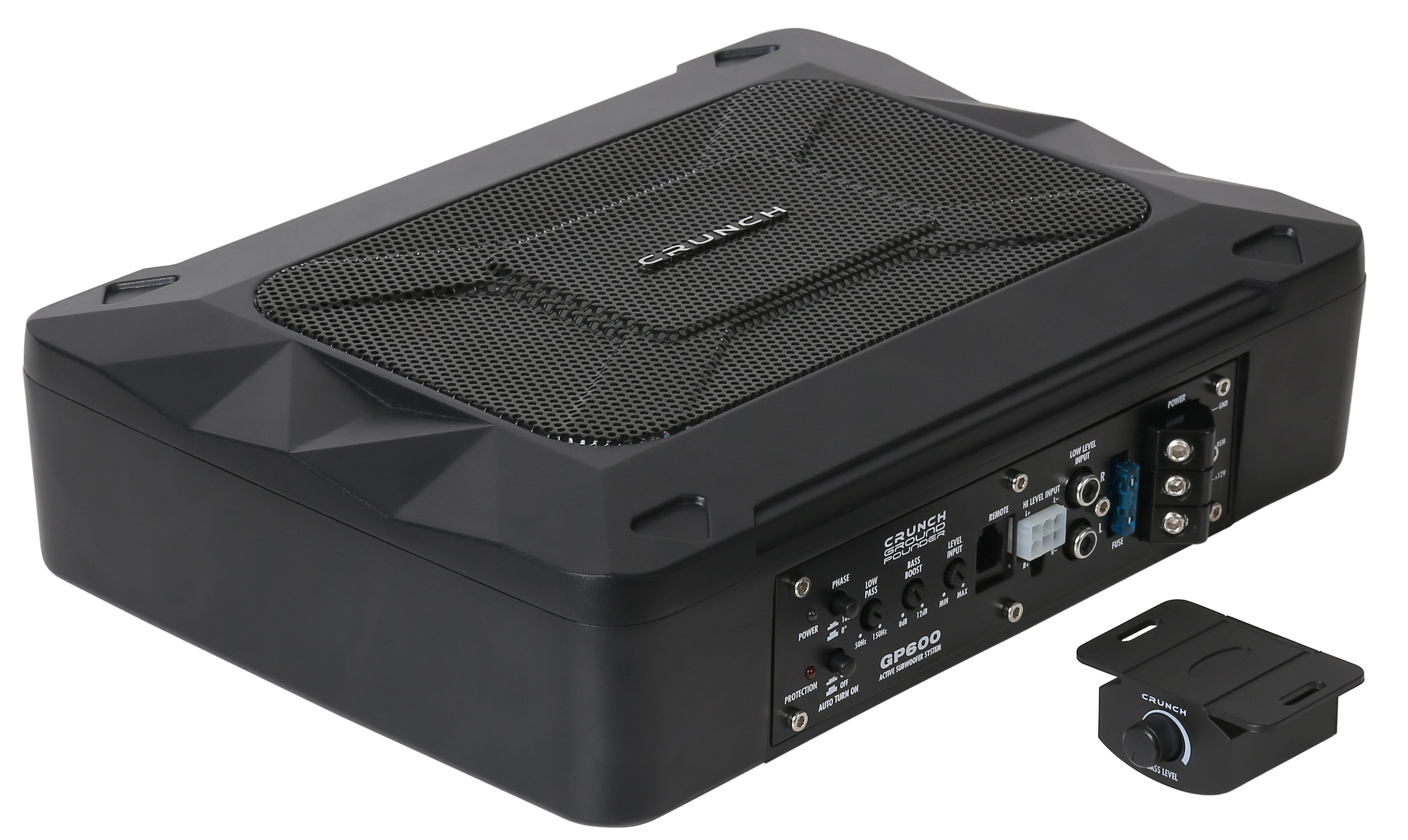 GROUNDPOUNDER Aktiv-Subwoofer GP600, Aktiv Unters Auto-Subwoofer