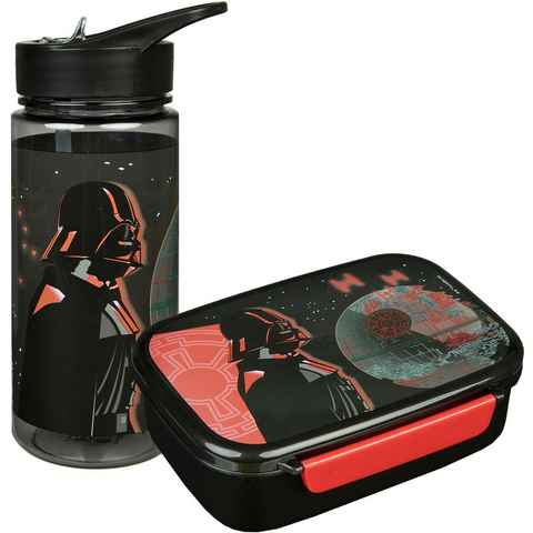 Scooli Lunchbox Star Wars, Kunststoff, (Set, 2-tlg), Brotzeitdose & Trinkflasche