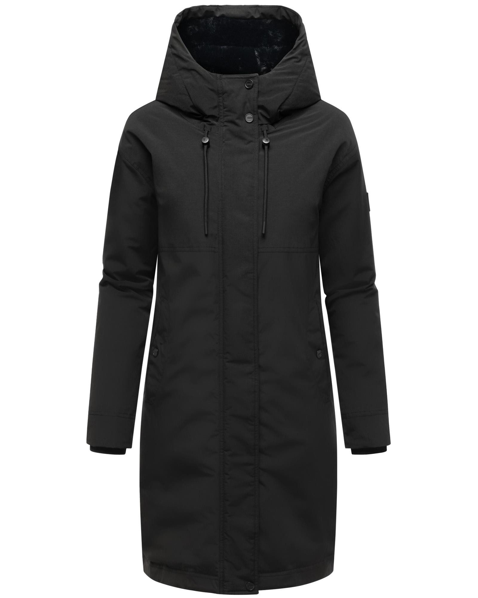 Navahoo Wintermantel Hageltanz 14 Warmer Damen Kurzmantel mit Kapuze