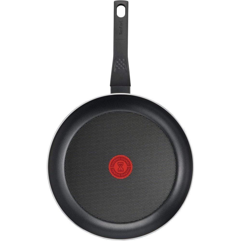 Tefal Bratpfanne B55406 Extra Cook & Clean 28 cm - Bratpfanne - schwarz, Aluminium