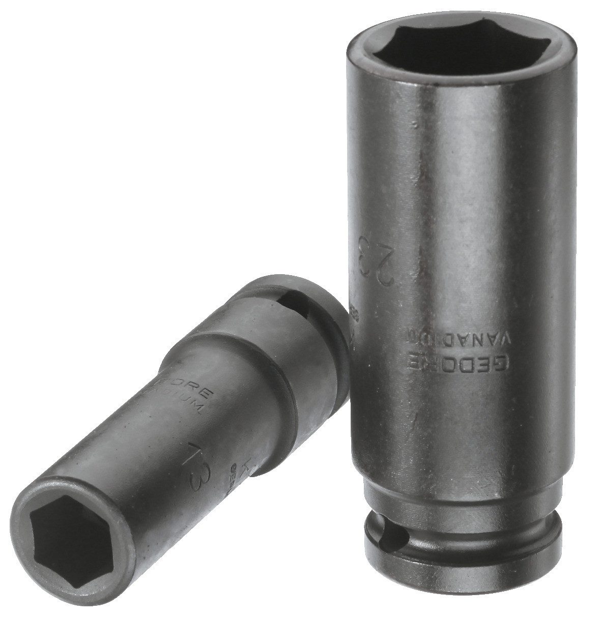 Gedore K 19 L 23 Kraftschraubereinsatz 1/2" lang 6-kant 23 mm Bit-Adapter