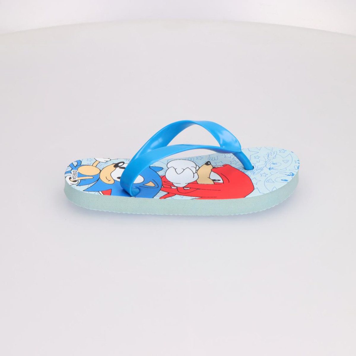 Sonic The Hedgehog Kinder Strandschuhe Zehentrenner Flip Flops Freizeit und Urlaub Badeschuh