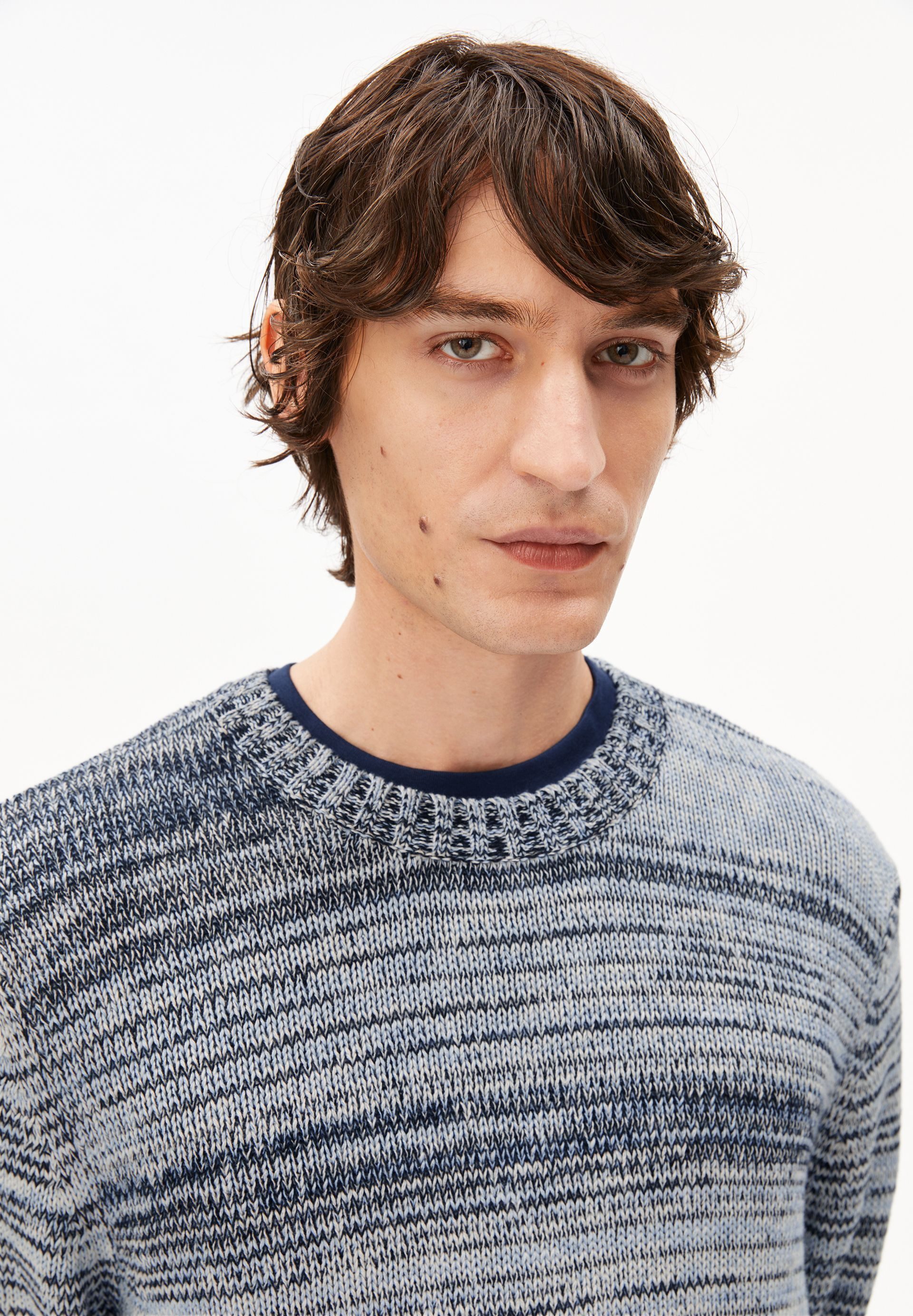 Armedangels Strickpullover YARNMIX Pullover aus Bio-Baumwolle Regular Fit