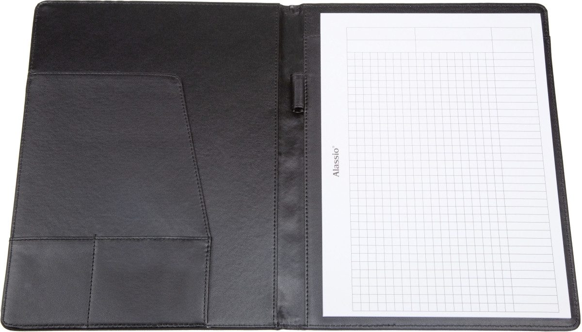 Schreibmappe Schreibmappe A4 Balocca 25x31,5x2cm Polyester/Cotton schwarz.