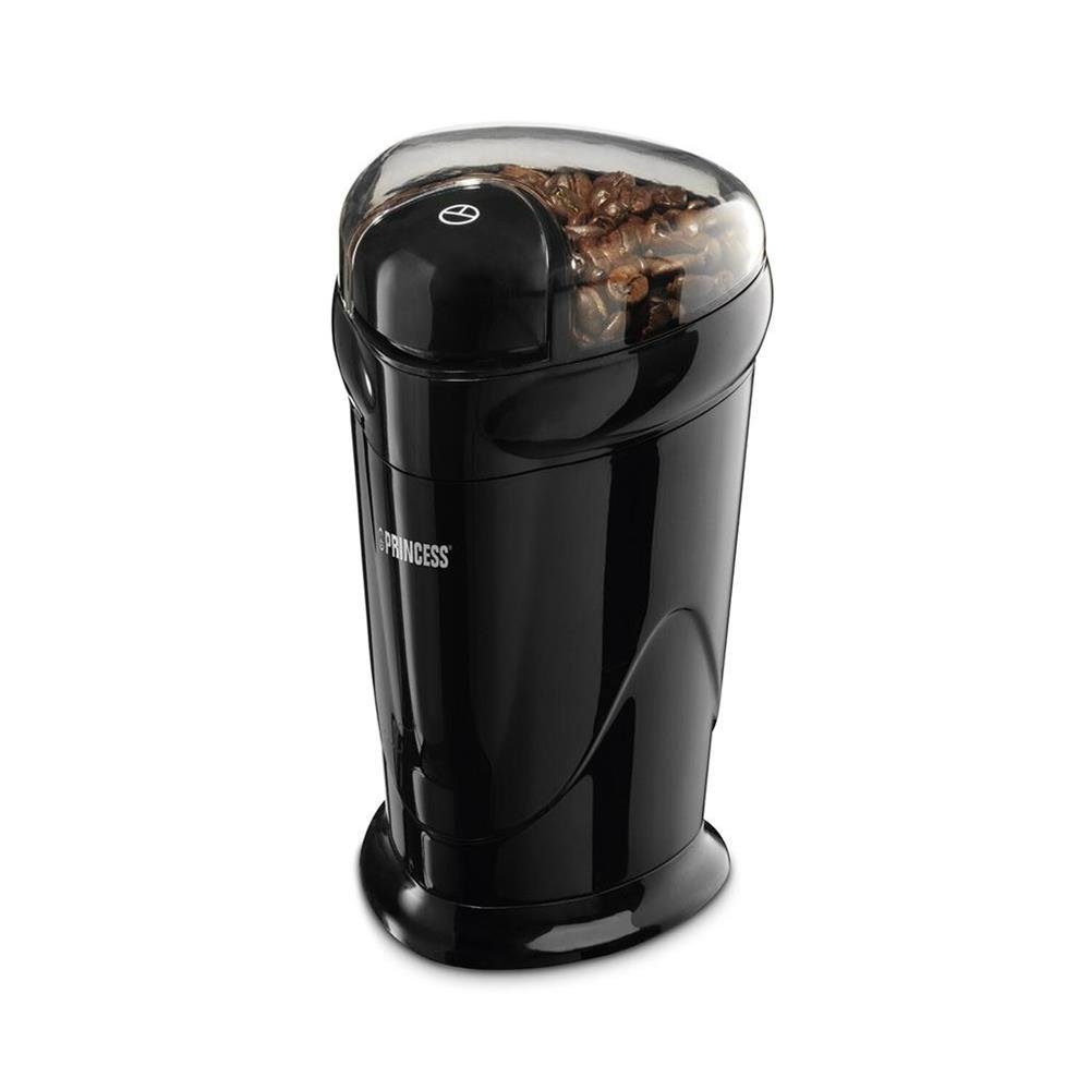 Schwarz, Elektrisch Kräutermühle Gewürzmühle aus PRINCESS Kaffeemühle Kunststoff