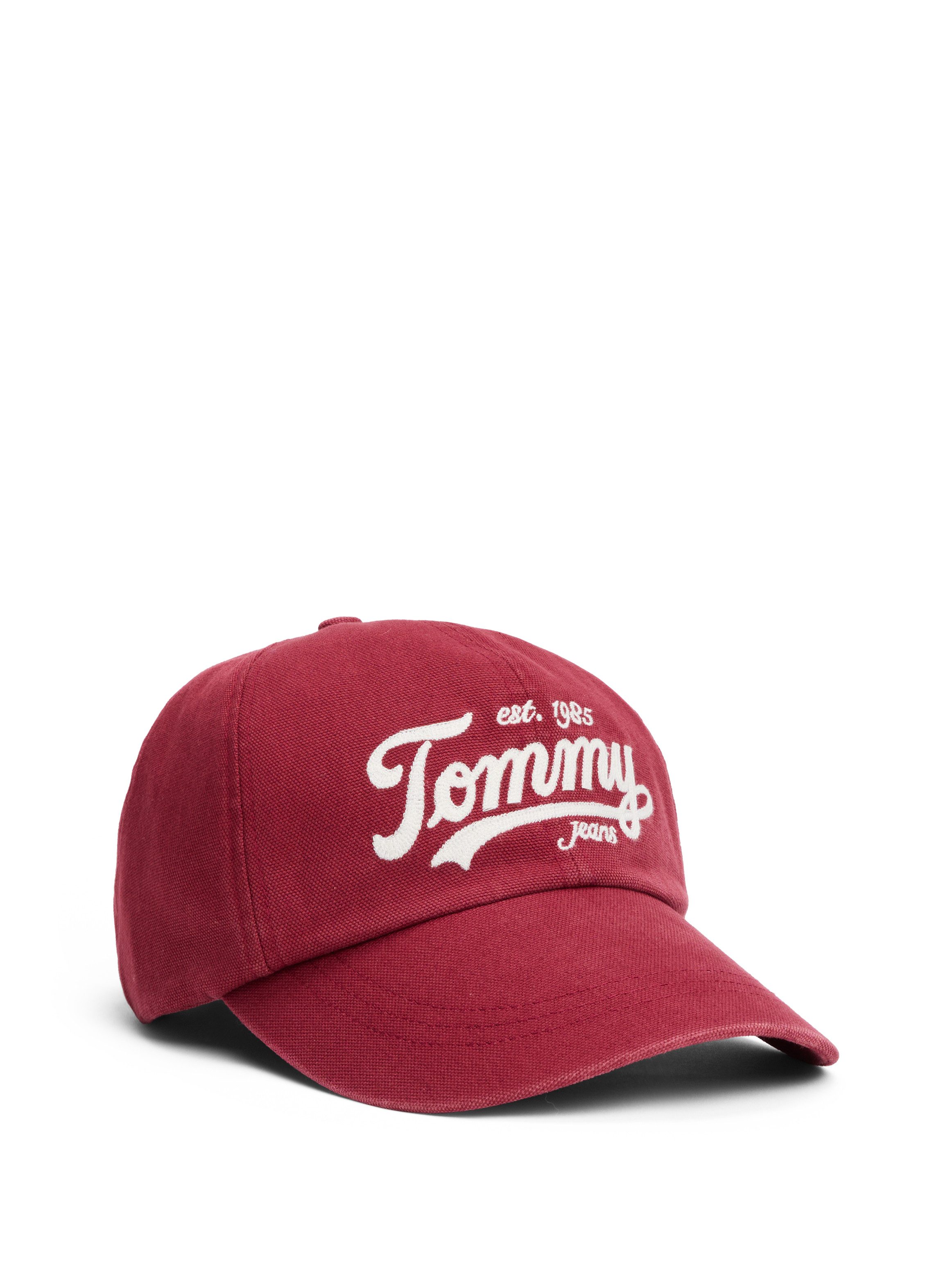 Tommy Jeans Baseball Cap TJM ARCHIVE SCRIPT CAP Mit festem Schirm