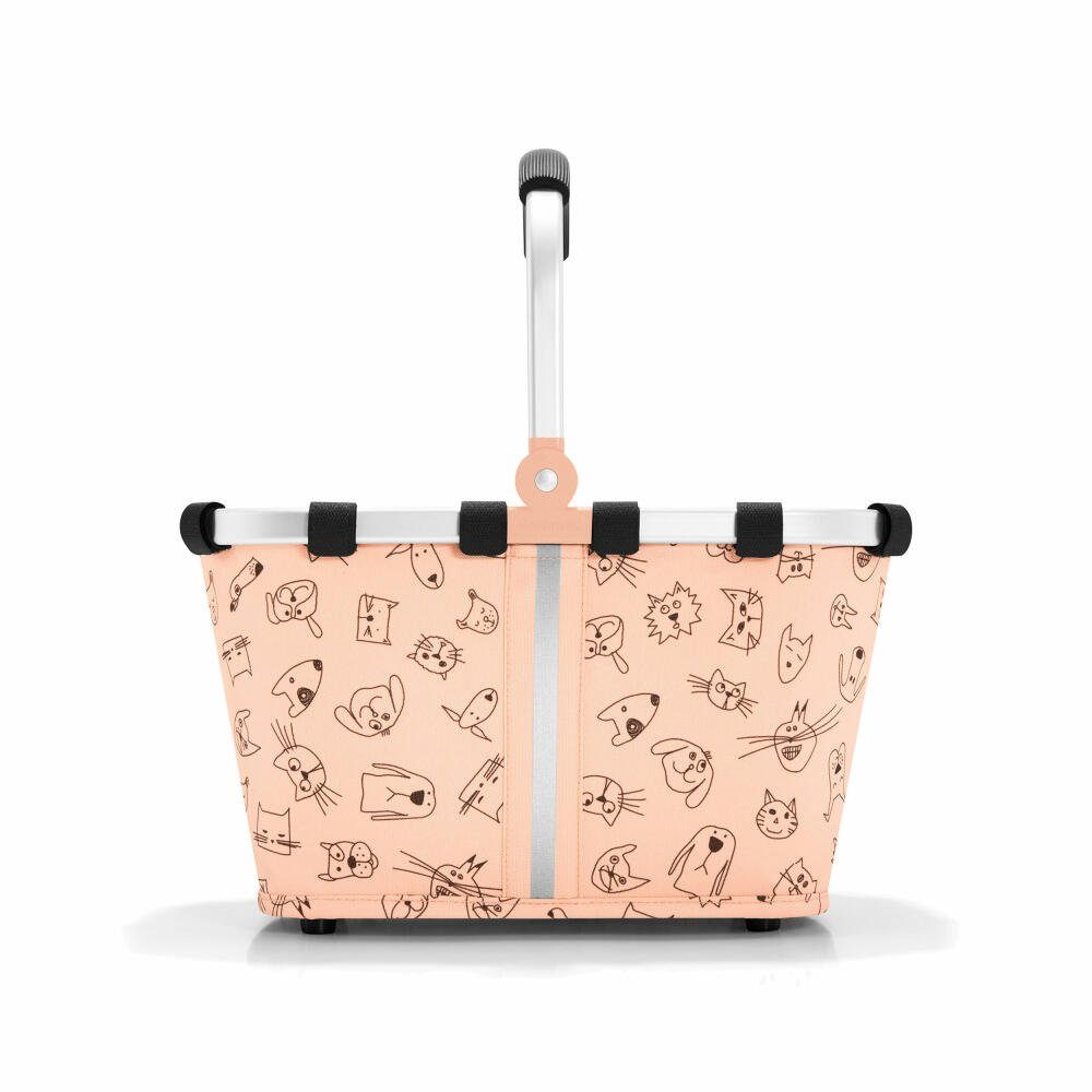 REISENTHEL® Einkaufskorb carrybag XS kids cats and dogs rose 5 L