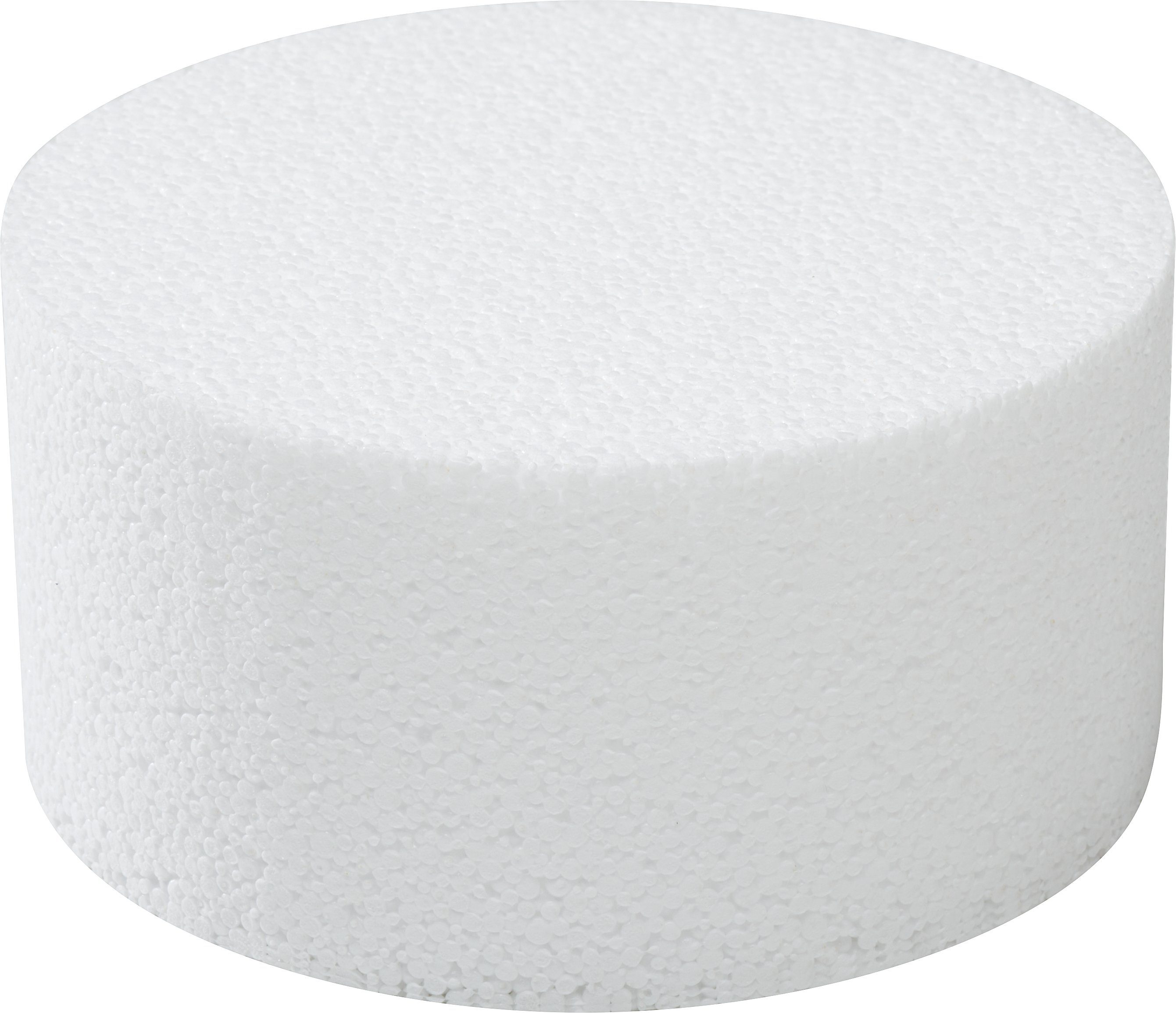 VBS Styropor-Figur Styroporform Torte, 3 Teile