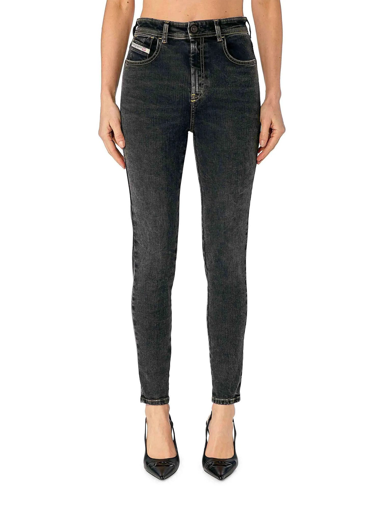 Diesel Skinny-fit-Jeans High Waist Superstretch - SLANDY-HIGH R9C92 - Довжина:32