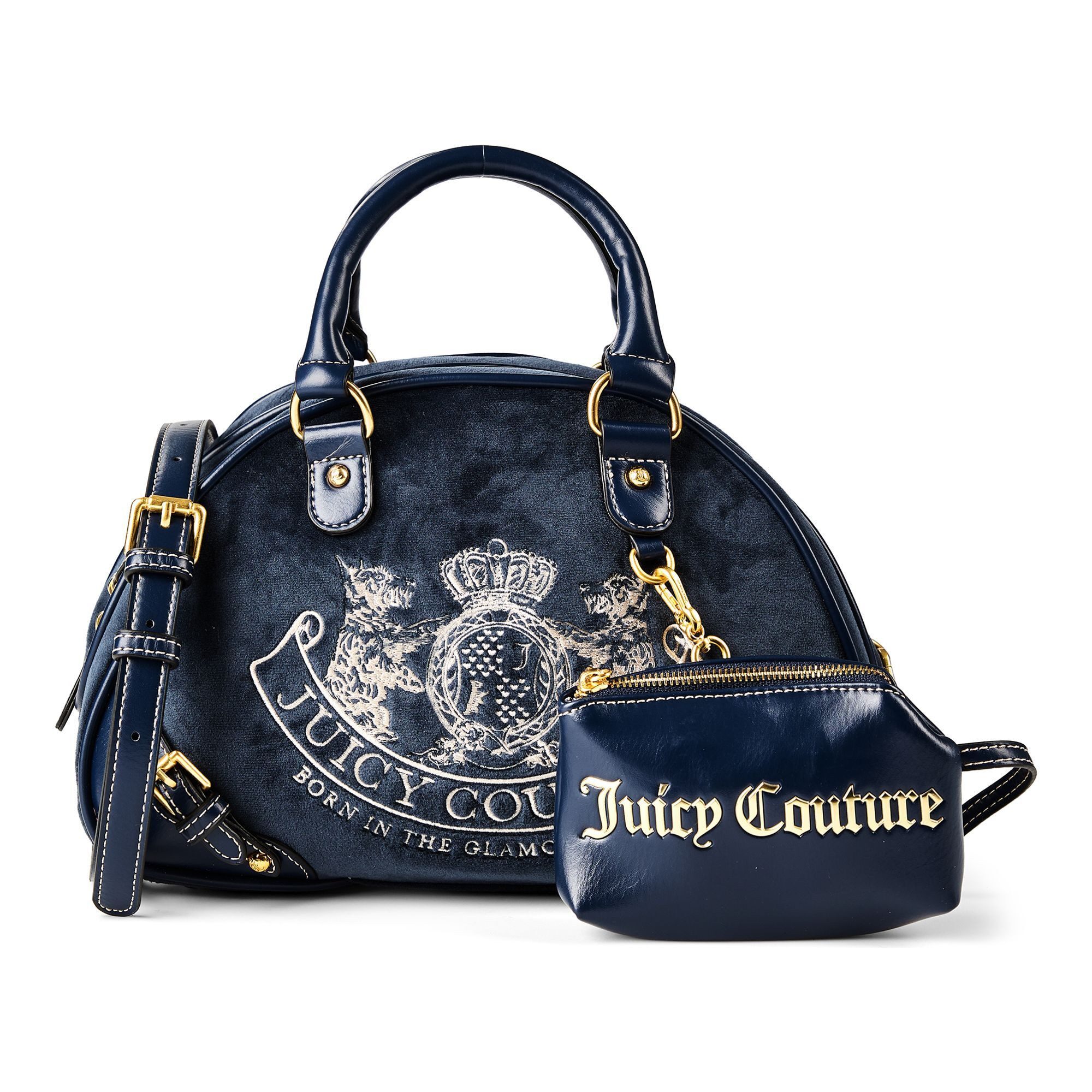Juicy Couture Henkeltasche Twig Narrative Velvet, Polyester