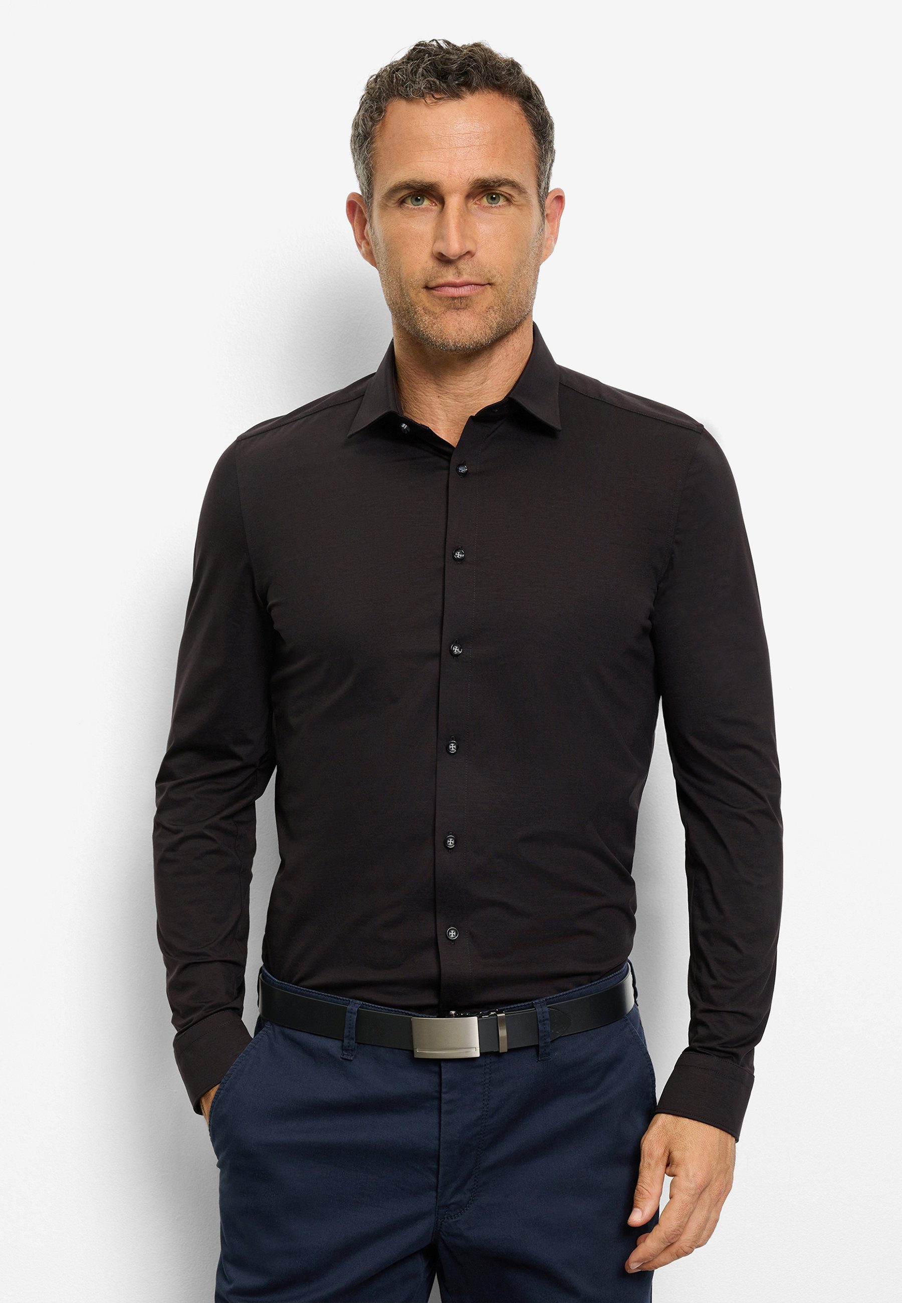 OLYMP Businesshemd OLYMP No. Six 24/Seven, Super Slim, Urban Kent mit extra langem Arm