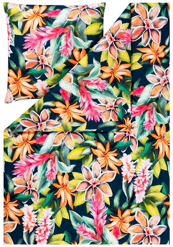 Estella Bettwäsche Miriam, Mako-Interlock-Jersey, 2 teilig, Feinster Mako-Interlock-Jersey