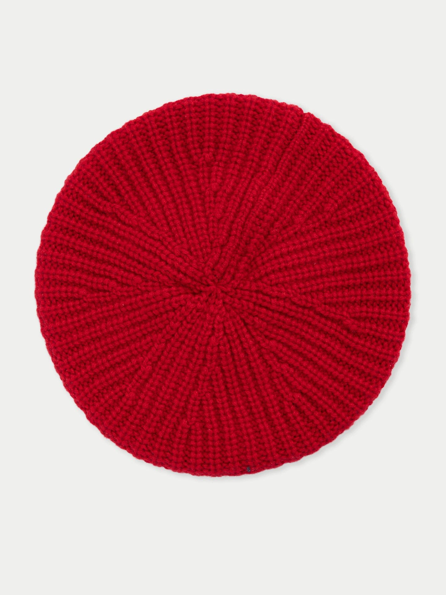 GOBI Cashmere Beanie Strukturierte Strick-Beret